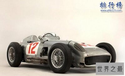 ​十大最贵的奔驰跑车：1954奔驰F1赛车拍出1.93亿元天价