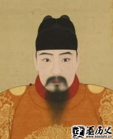 明孝宗画像