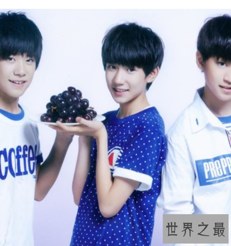 中国十大乐队排名，TFBOYS三小只才排名第七名。