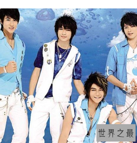 中国十大乐队排名，TFBOYS三小只才排名第七名。