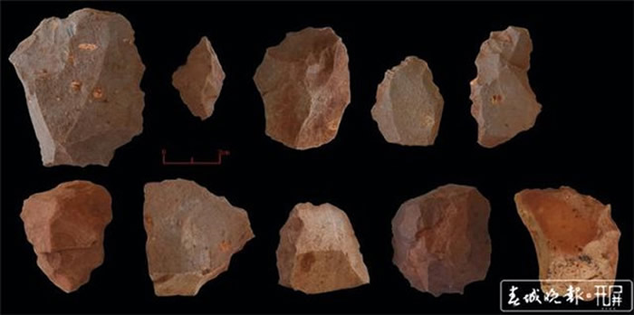 云南省大理州鹤庆龙潭遗址考古发掘出土5725件旧石器时代石制品