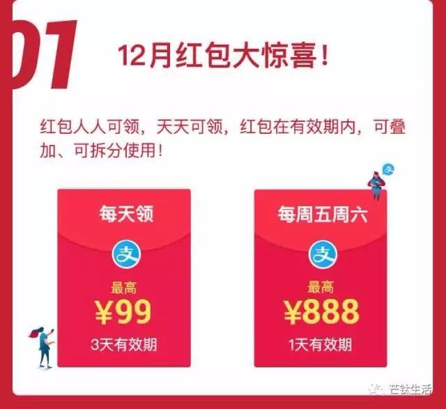 支付宝口令红包，人人可领，天天可领，最高99元！