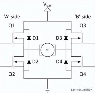 ​H桥电路详细讲解：工作原理分析，图文+案例，手把手教你搞懂