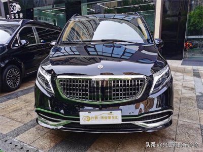 ​奔驰威霆7座豪华MPV，落地不到50万，都能买得起的奔驰七座商务车